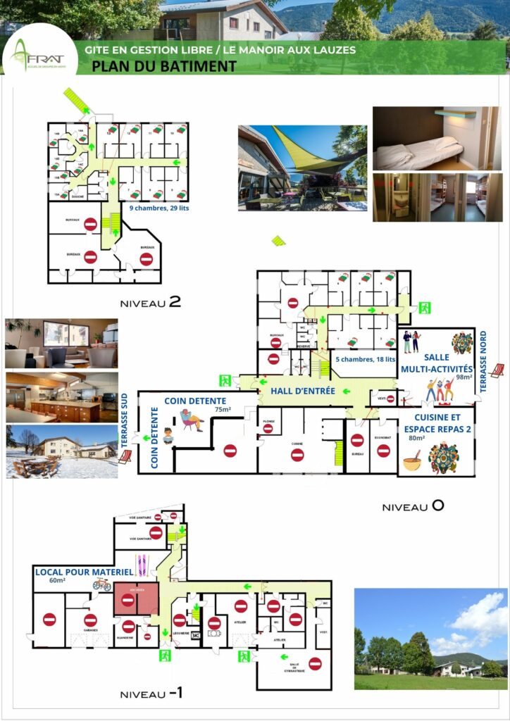 Plan général du bâtiment